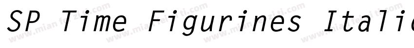 SP Time Figurines Italic字体转换